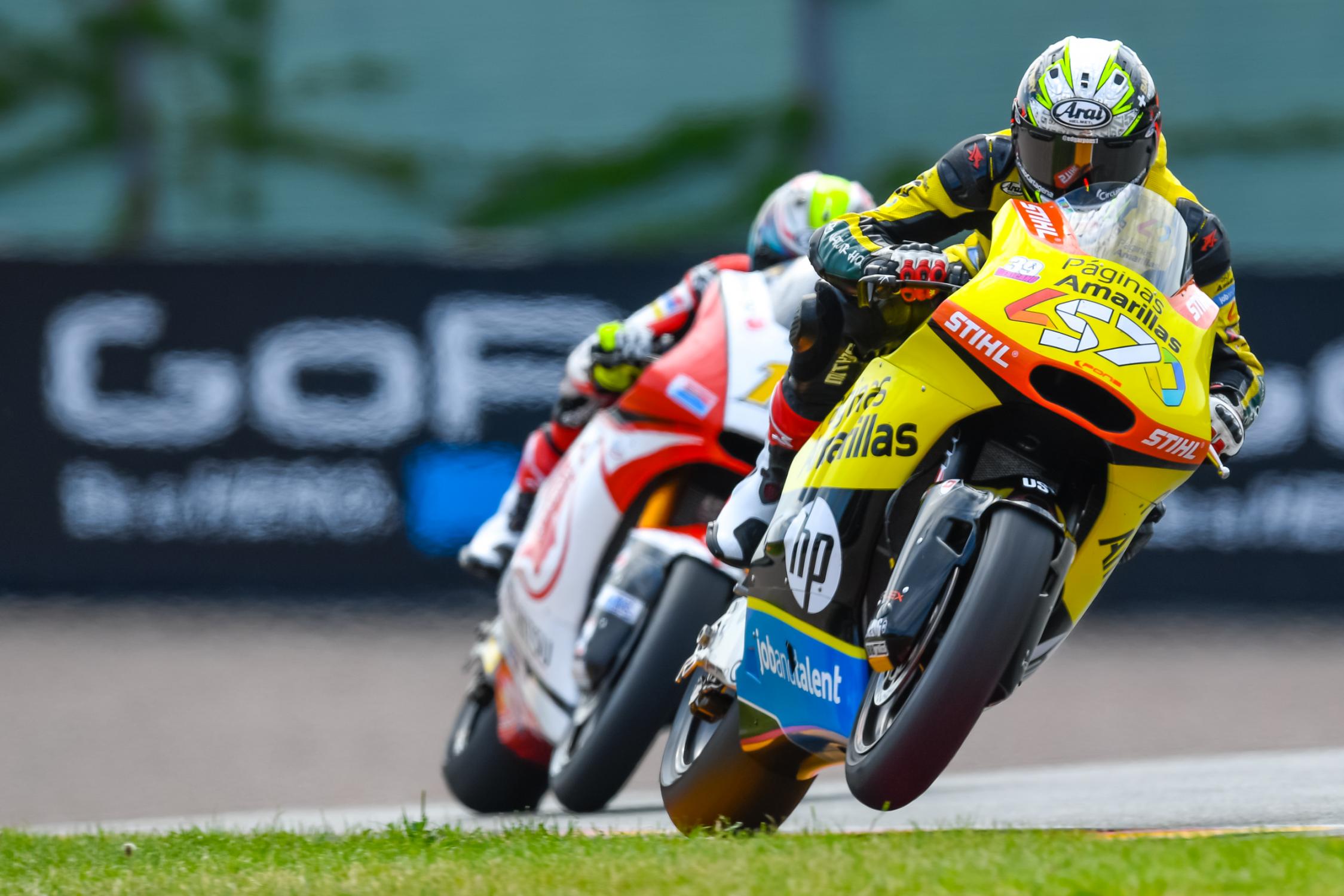 Edgar Pons fecha o Grid da Moto 2 na Alemanha