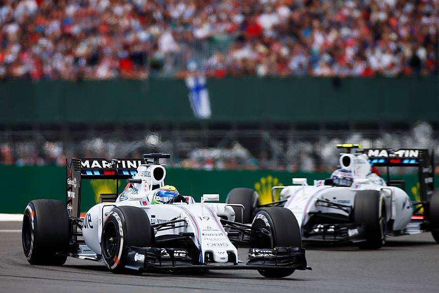 Massa e Bottas lideraram a primeira parte da prova