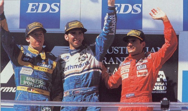 Final feliz para a Ligier em 1995 com o 2ºlugar de Panis