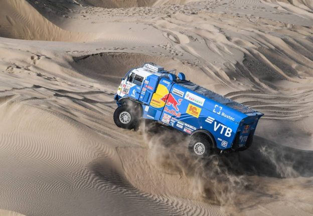 Caminhões no Dakar: Kamaz domina 5ºdia e Nikolaev dispara na ponta do Dakar 2018
