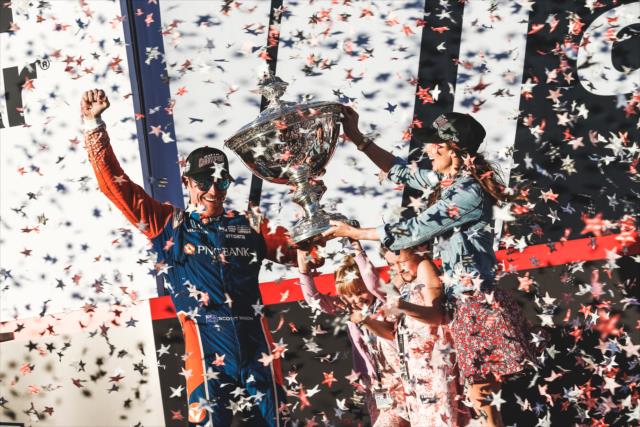 Formula Indy – Dixon conquista Pentacampeonato em Sonoma, Com Hunter-Reay vencendo após corrida impecável