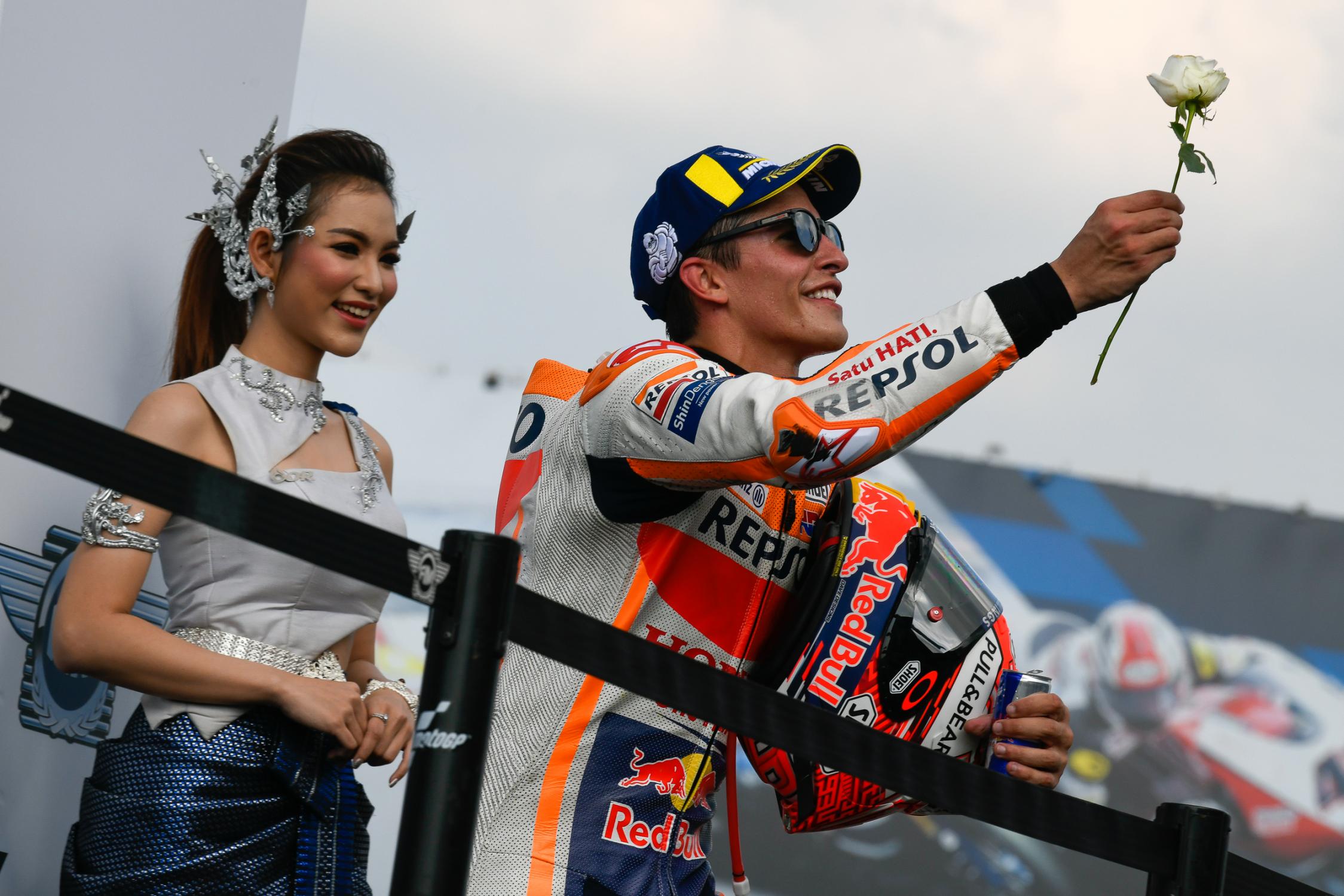 MotoGP: Marquez tem vitória triunfal em Chang e fica muito próximo do título