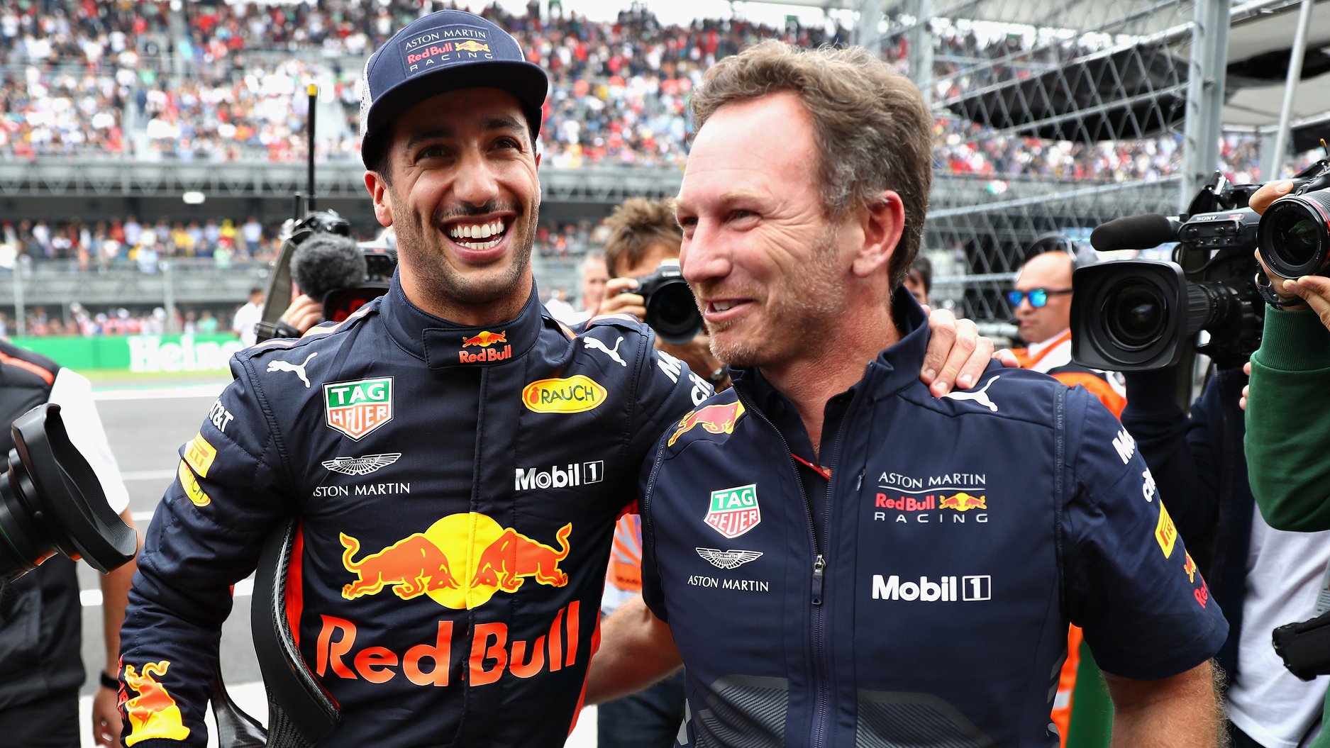No México, Daniel Ricciardo conquista pole e Red Bull volta a fazer dobradinha.