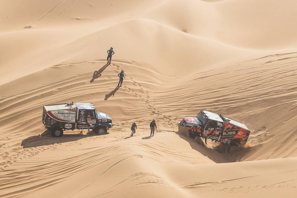 Dakar 2023 – Especial 11 – Shaybah até Empty Quarter – Categoria Caminhões