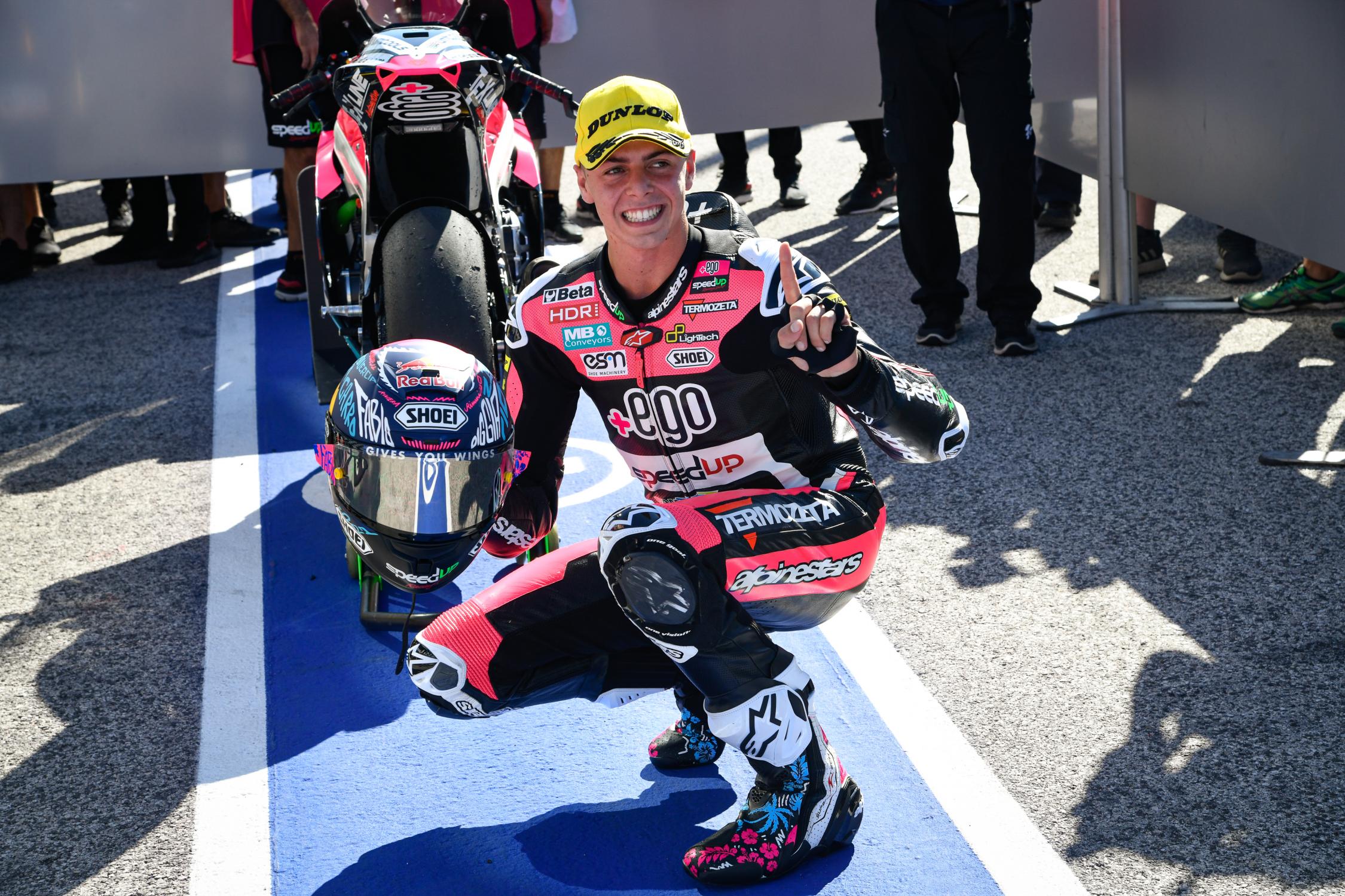 Moto 2 em Misano, Fabio di Giannantonio conquista sua primeira pole position de sua carreira