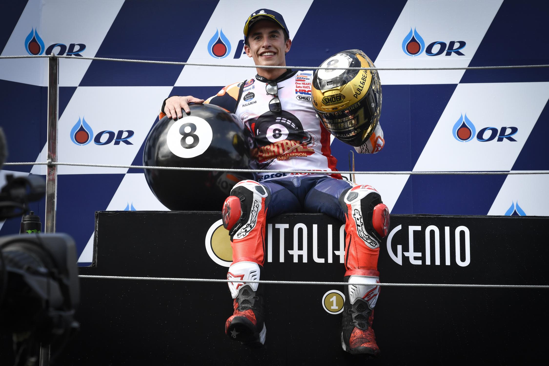 De forma magistral, Marquez supera Quartararo na volta final, vence e conquista o 6ºtítulo Mundial na MotoGP