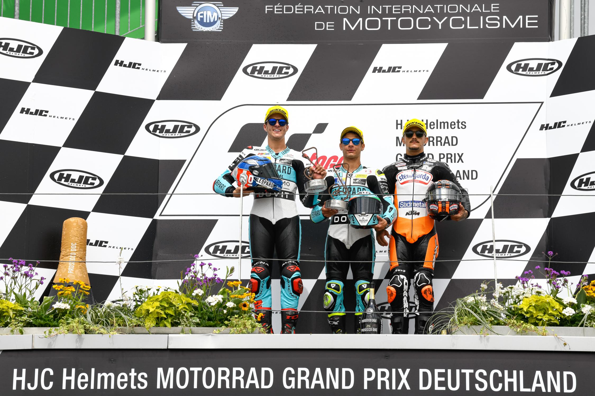 Moto 3 na Alemanha: Dalla Porta conquista vitória com Ramirez completando dobradinha da Leopard Racing
