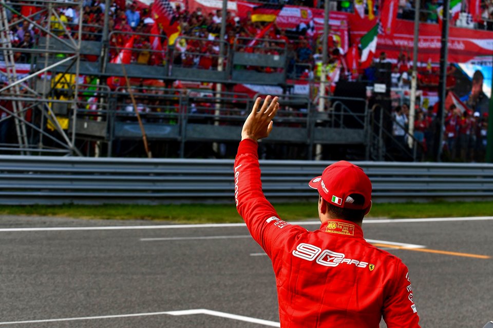 Leclerc ganha pole em Monza, Com final Polêmico
